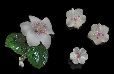 A floral set - Jewellery