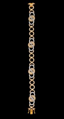 A brilliant bracelet total weight 4.14 ct - Klenoty