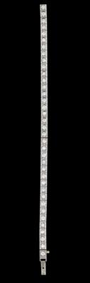 A brilliant bracelet total weight c. 3.45 ct - Gioielli