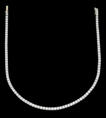 Cartier Brillantcollier zus. ca. 14 ct - Juwelen