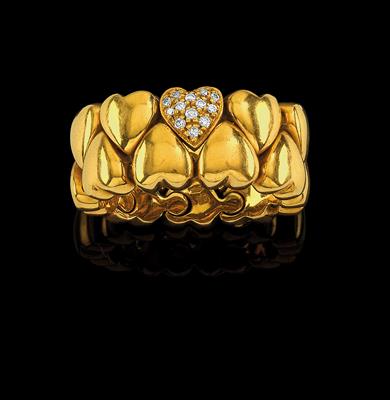 A Cartier brilliant ring total weight c. 0.15 ct - Jewellery