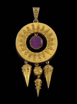 A granulated pendant - Gioielli