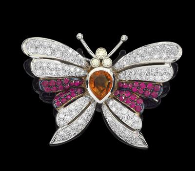 A brilliant brooch - Butterfly - Jewellery