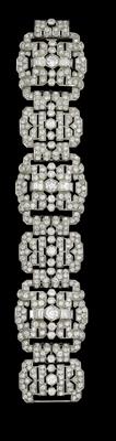A diamond bracelet, total weight ca. 20 ct - Jewellery