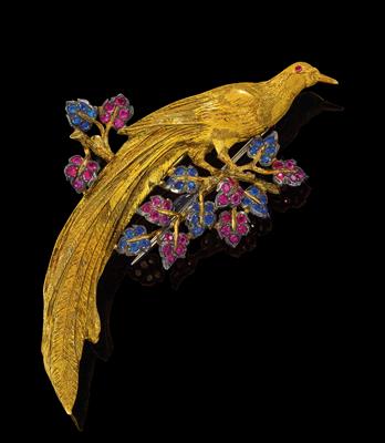 A Buccellati brooch in the shape of a bird - Gioielli