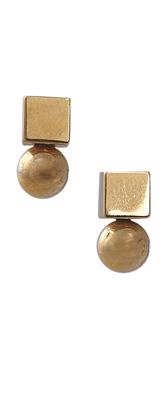 Friedrich Becker ear studs - Klenoty