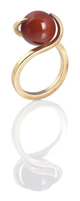 Friedrich Becker ring - Friedrich Becker - gold, stainless steel, kinetics