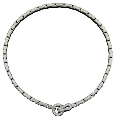 A Cartier brilliant necklace total weight c. 1 ct - Klenoty