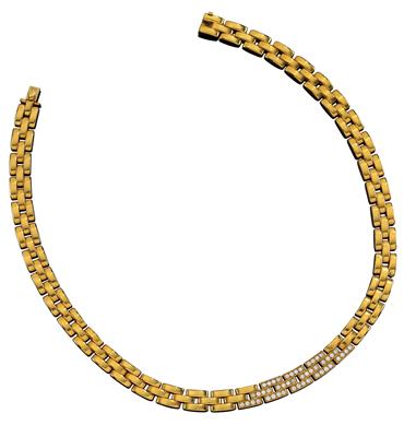 A Cartier brilliant necklace total weight c. 1 ct - Klenoty