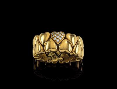 A Cartier brilliant ring total weight c. 0.15 ct - Klenoty