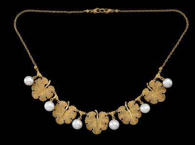 A cultured pearl necklace by Buccellati - Jewellery