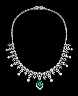 Bulgari Brillant Smaragdcollier - Juwelen