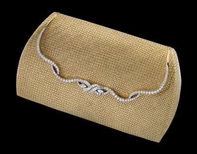 A diamond evening bag by Bulgari, total weight c. 8 ct - Gioielli