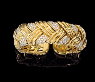 A brilliant bracelet by David Webb, total weight c. 2.50 ct - Klenoty