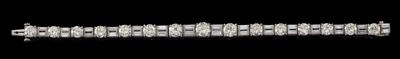 A diamond bracelet, total weight c. 15.35 ct - Gioielli