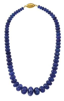 A tanzanite necklace - Klenoty