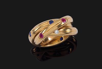 A Trinity ring by Cartier - Jewellery