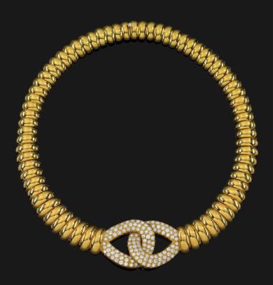 A brilliant necklace by Chaumet, total weight c. 6 ct - Gioielli