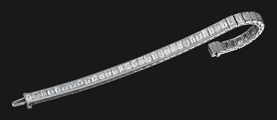 A diamond bracelet total weight c. 17 ct - Klenoty