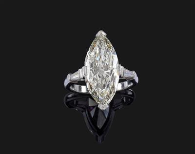 A diamond ring total weight c. 6.75 ct - Klenoty