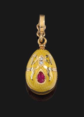 Faberge by Victor Mayer EiAnhänger - Juwelen