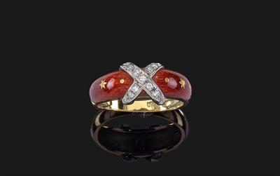 A Fabergé by Victor Mayer ring - Klenoty