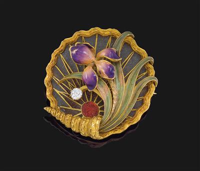 An Art Nouveau brooch - Jewellery