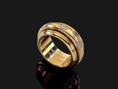 A brilliant ring by Piaget total weight c. 0.85 ct - Gioielli
