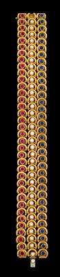 A brilliant and gemstone bracelet by A. E. Köchert - Jewellery