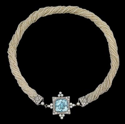 A Georges Fouquet seed pearl necklace - Klenoty