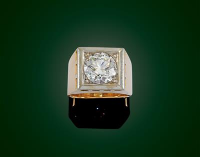 A brilliant solitaire, 6.24 ct - Klenoty