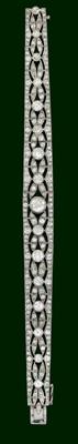 A diamond bracelet total weight c. 10 ct - Klenoty