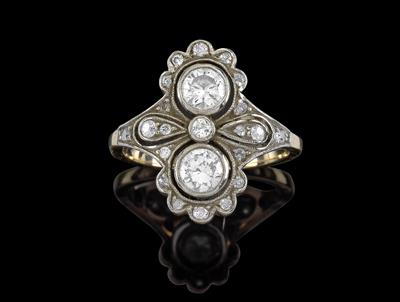 A diamond ring total weight c. 1 ct - Gioielli