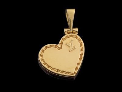 A heart-shaped medallion by Louis Vuitton - Jewellery