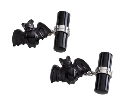 A pair of ‘bat’ cufflinks - Jewellery