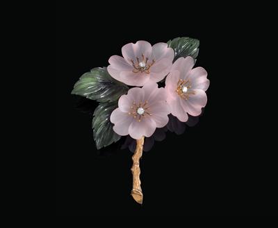A floral brooch by Paltscho - Klenoty