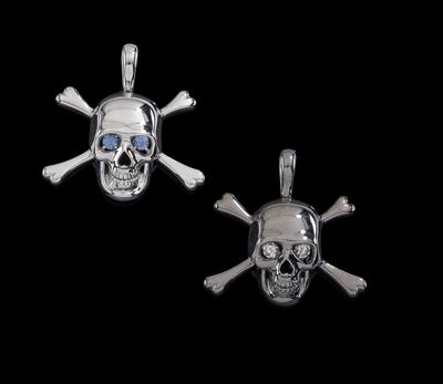 2 skull pendants by Villa - Jewellery