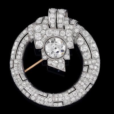 An old-cut diamond brooch total weight c. 9.20 ct - Gioielli