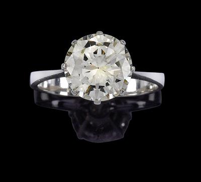 A brilliant solitaire by Heldwein c. 3.70 ct - Gioielli