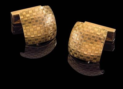 A pair of cufflinks by Mellerio - Klenoty