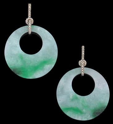 A pair of ear pendants by A. E. Köchert - Jewellery