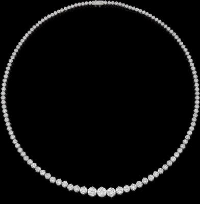 A brilliant necklace by Gübelin, total weight c. 25.50 ct - Jewellery