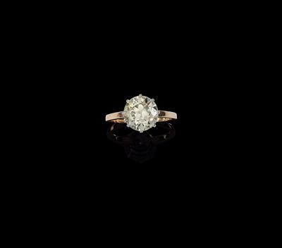 An old-cut brilliant solitaire by A. E. Köchert c. 3 ct - Klenoty