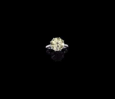 An old-cut brilliant solitaire c. 6.50 ct - Klenoty