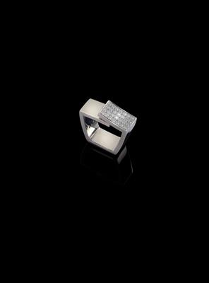A brilliant ring total weight c. 0.60 ct - Klenoty