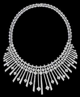 A diamond necklace, total weight c. 17 ct - Klenoty