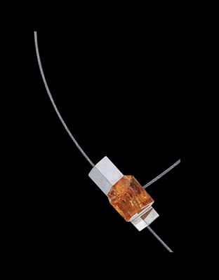 A topaz necklace by Manfred Seitner, c. 77 ct - Gioielli