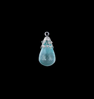 An aquamarine pendant c. 320 ct - Gioielli