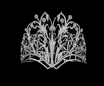 Brillant Diadem zus. ca.10 ct - Juwelen