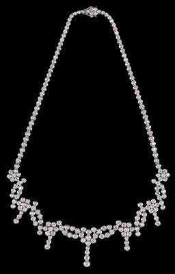 A brilliant necklace, total weight c. 16 ct - Gioielli